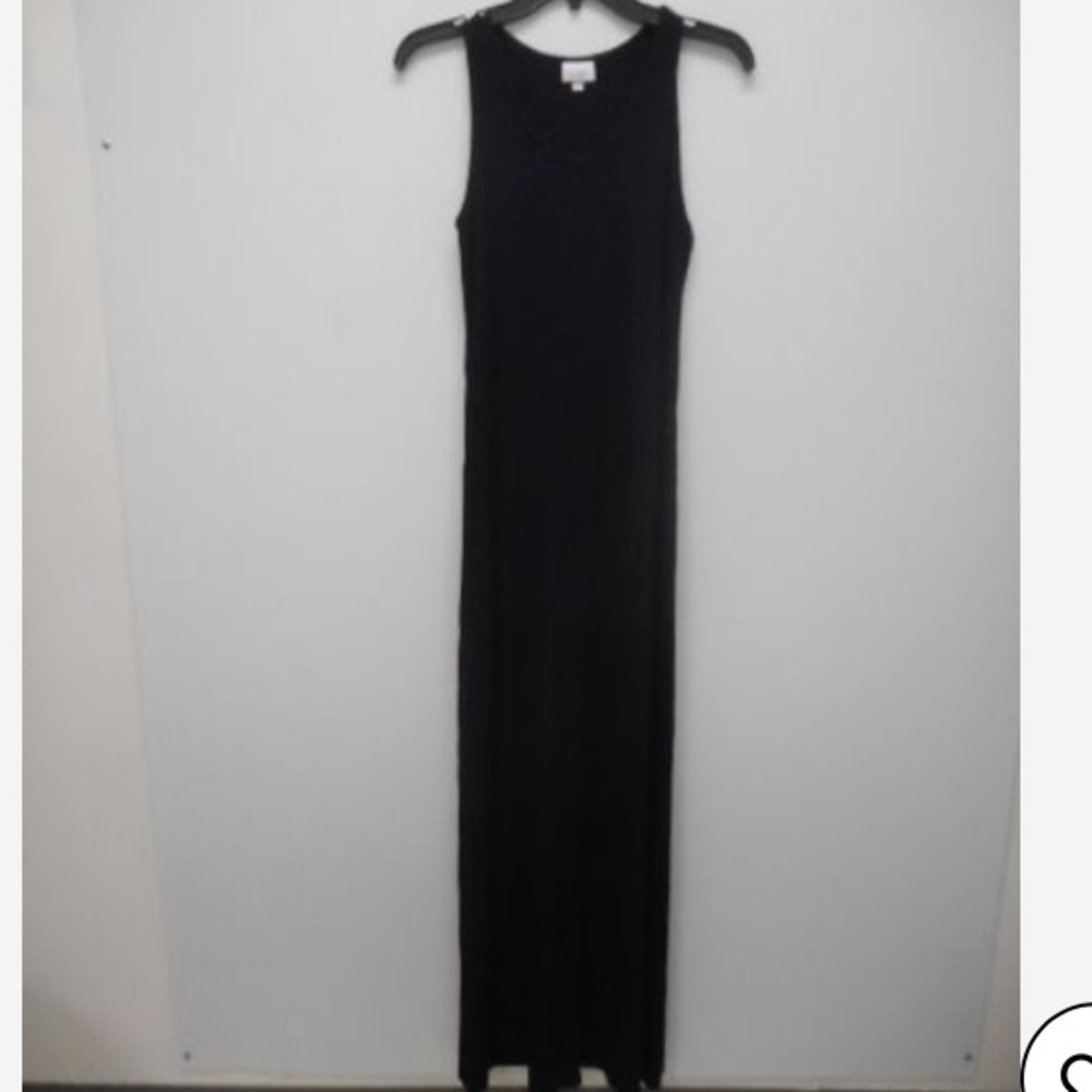 LuLaRoe navy blue Maxi dress size small